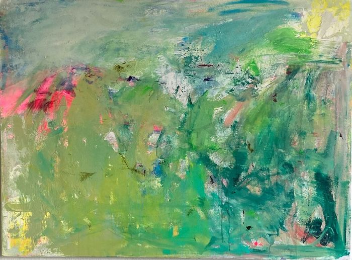 LARGE ORIGINAL ART Original Abstract Landscape
