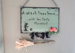 Halloween Decoration - Handmade Sign