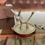 Seba Silverplated Ring Tree Retro Walter Bosse stylised Big Eared Donkey 1960s Image 5