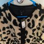 New Look Cream Leopard Print Borg Textured Jacket Image 2