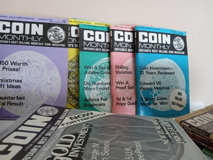 Coin Monthly: The Magazine for All Coin Collectors (56 Volumes) January, 1975 - November, 1980 (GT562)