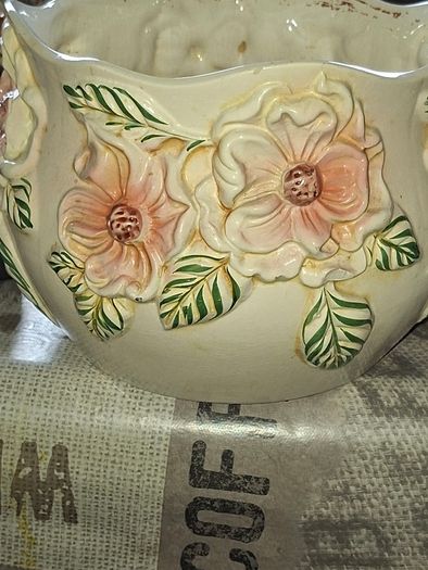 Old Large Ceramic Indoor Planter Jardiniere or Cachepot, Postage Available or Collection