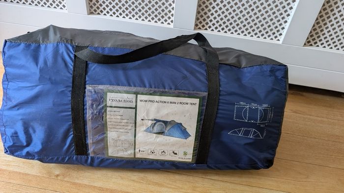 ProAction "Wow" Pro Action 6 Man 2 Room Tent