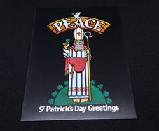 Ireland Postcard : St.Patrick's Day Greetings - 1984 - With Philatelic Bureau Dublin Cancel