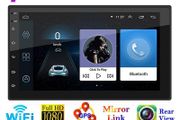 7"Double Din Stereo Radio MP5 Touch Screen Android GPS CarPlay Japanese Imported Cars TOYOTA, HONDA