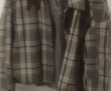 check bomber jacket