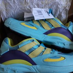 Adidas Torsion Originals LYCON 94 Aqua UK-8.5/EUR-42.2/3 EG8790 Clear Aqua/Light Aqua/Shock Yellow-2019