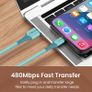 Silicone Fast Charging Cable For iPhone X 11 12 Max 13 Pro Mini Long USB Charger Silicone Image 3