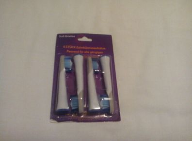 4pcs  Electric Toothbrush Heads for Braun Oral B PULSONIC Slim.