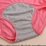 4pcs Breathable Period Underwear Women Plus Size Leak-Proof - New Image 6