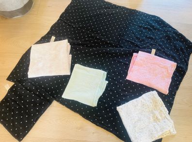 Extra large muslin cloths