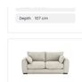 DFS Charcoal sofa set Image 9