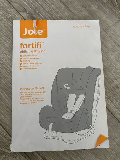 Joie car seat