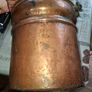 Large Antique Copper Bucket or Jardiniere, Postage Available or Collection, Image 6