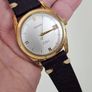 Vintage Swiss Made Richard Incabloc Gold Plated watch 1960s Image 3