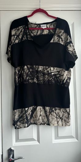 American retro oversized top