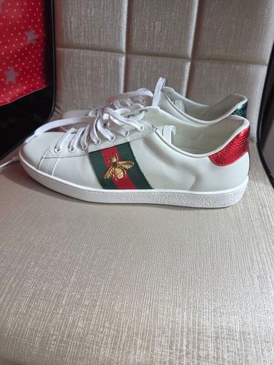 Gucci Ace leather trainers UK 8