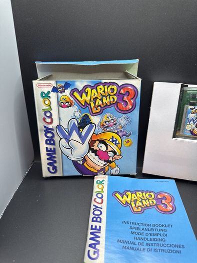 Warioland 3 Nintendo Game Boy Color Boxed