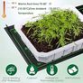 NEW SALE | Heat Mat, Heated Seedling Propagator Durable Waterproof, Seedling Heating Pad for Winter Hydroponic Indoor Seedling Germination Outdoor Gardening Greenhouse 10"x 20") Image 2