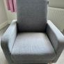 Grey Armchair Image 2