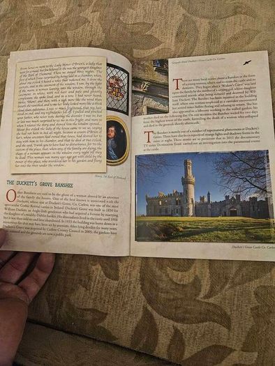 Haunted Ireland. Haunted Tales From An Ancient Land. By David Pritchard. Celtic Illustrations By Jim Fitzpatrick.  First Edition Paperback In Good Condition.  See Photos For Same.