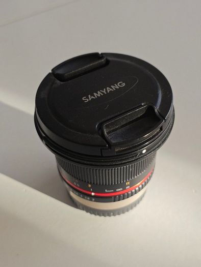 Samyang 12mm f2 manual lens for Fuji x mount