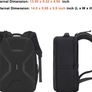 Camera Bag Full Open Waterproof Hardshell Case with Tripod Holder&Laptop Compartmen Mirrorless Insert Protection Photography Image 6