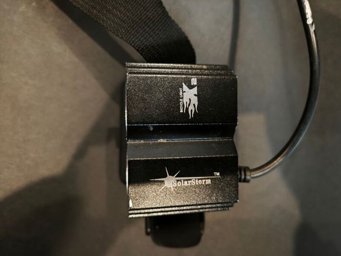 Mountain bike head light handlebar torch
