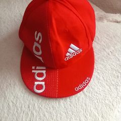 Adidas baseball hat red