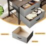 TV Stand with Storage, TV Console Table - 63 Inch, Grey Image 3