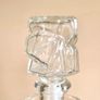 Vintage French Glass Decanter / Carafe, Mid Century, Whitefriars Style Image 5