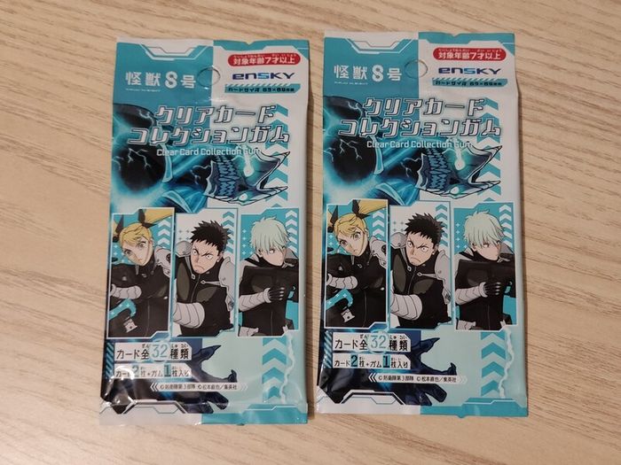 Kaiju No. 8 Ensky Clear Card Collection Anime Manga Kafka Hibino Kikoru Shinomiya