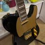 guitar Squier tele 40th anniversary gold, black Image 4