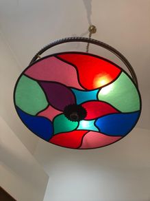 Tiffany style ceiling light