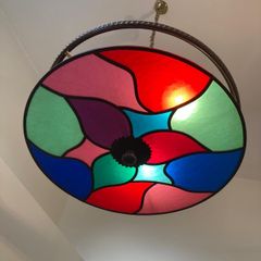 Tiffany style ceiling light