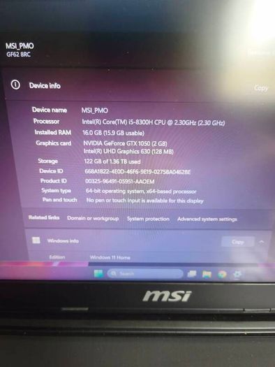 MSI Gaming Laptop