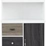 Mercer Storage Bookcase White - 9634096uk Image 3