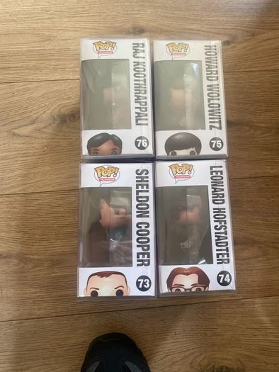 Big bang theory Funko pop comic con exclusive