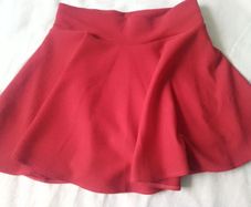 Red skirt (shorts inside)