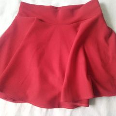 Red skirt (shorts inside)