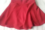 Red skirt (shorts inside)