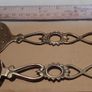2 vintage brass spoon/strainer Image 2