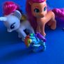 Three genuine My little pony figures Image 4