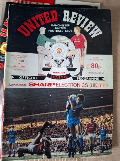 Selection of Match Programmes