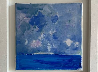 Original Abstract Painting Seascape Minimalist Contemporary irish  Art