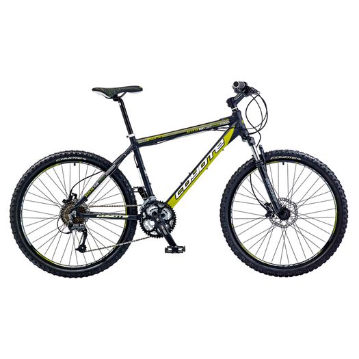 22" Coyote Wyoming Gents Alloy FS Disc, 27 Speed, Matt Black