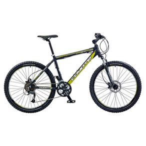 22" Coyote Wyoming Gents Alloy FS Disc, 27 Speed, Matt Black