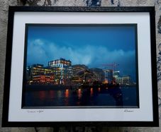 'Dublin Lights' fully framed photo