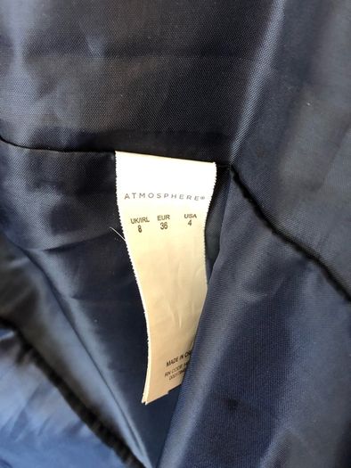 Navy coat (size 8)