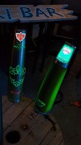 Smirnoff Mojito cocktail light up countermounts